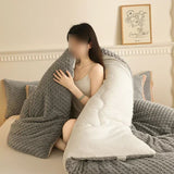 Couverture lestee pas cher ultra chaude et epaisse gris fonce