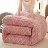 Couverture lestee rose pas cher