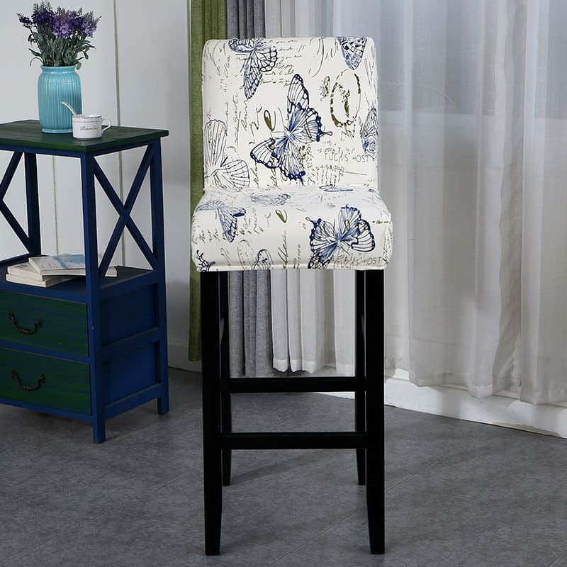 Housses De Tabouret De Bar En Similicuir PU - Imperméables, Extensibles, Lot De 2/4/6