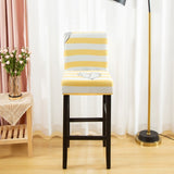 Housse chaise de bar et tabouret extensible scandinave