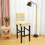 Housse chaise de bar et tabouret scandinave