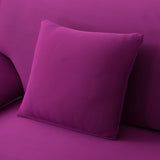 Housse de coussin fuchsia