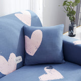 Housse de coussin romantique sur canape