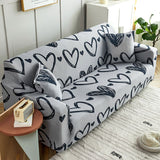 Housse pour canape motifs romantiques
