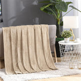 Plaid doux beige