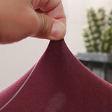 Textile extensible de la housse de coussin fleurie fuchsia