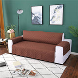 Couvre canape impermeable marron clair