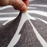 Demonstration du textile extensible de notre housse de canape d'angle universelle gris