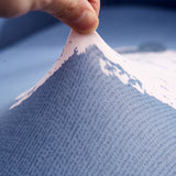 Demonstration du textile extensible de notre housse de canape romantique