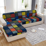 Housse assise de canape angle fantaisie