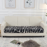 Housse assise de canape bi extensible noir