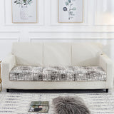 Housse assise de canape effet chine