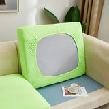 Housse assise de canape extensible vert lime