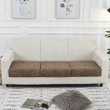 Housse assise de canape moderne marron