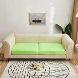 Housse assise de canape vert lime