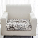 Housse assise de fauteuil effet chine