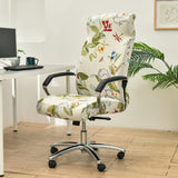Housse chaise de bureau champetre