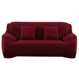 Housse de Canapé Extensible Bordeaux