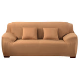 Housse de Canapé Extensible Marron Clair
