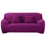 Housse de Canapé Extensible Mauve