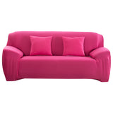 Housse de Canapé Extensible Rose