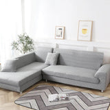 Housse de canapé d'angle extensible chic