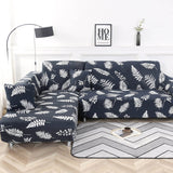 Housse de canape angle extensible installation facile