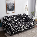 Housse de canape bi elastique noir