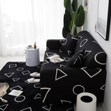 Housse de canapé et fauteuil vue de côté