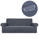 Housse de canape etanche waterproof gris fonce