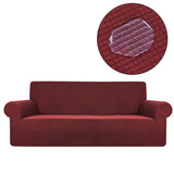 Housse de canape etanche waterproof rouge