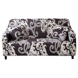 Housse de canape extensible baroque