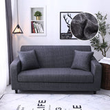 Housse de canape extensible gris chine