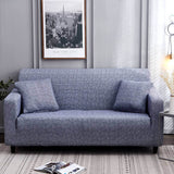 Housse de canape extensible moderne bleu