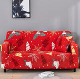 Housse de canape fete noel
