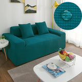 Housse de canape impermeable bleu canard