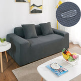 Housse de canape impermeable gris fonce