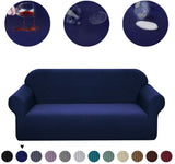 Housse de canape bleu impermeable a tous liquides