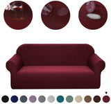 Housse de canape rouge impermeable à tous liquides