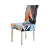 Housse de chaise extensible imprimé moderne