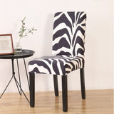 Housse de chaise zebre