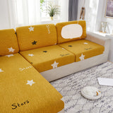 Housse de coussin d'assise de canape d'angle grande taille
