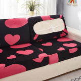 Housse de coussin d'assise de canape d'angle romantique