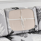 Housse de coussin d'assise de canape d'angle rustique