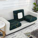 Housse de coussin d'assise de canape extensible