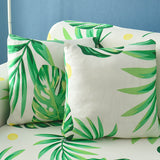 Housse de coussin pour canapé nature