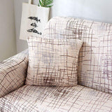 Housse de coussin effet chine pour canape