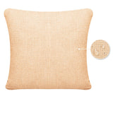 Housse de coussin impermeable beige pour canape