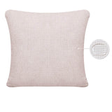 Housse de coussin impermeable blanc