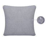 Housse de coussin impermeable gris clair pour canape
